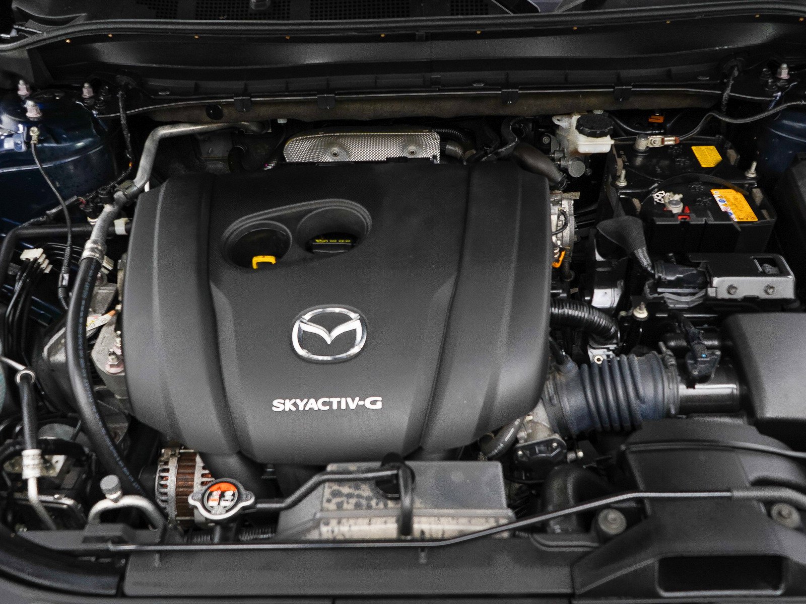 Used 2021 Deep Crystal Blue Mica Mazda Touring AWD image 29