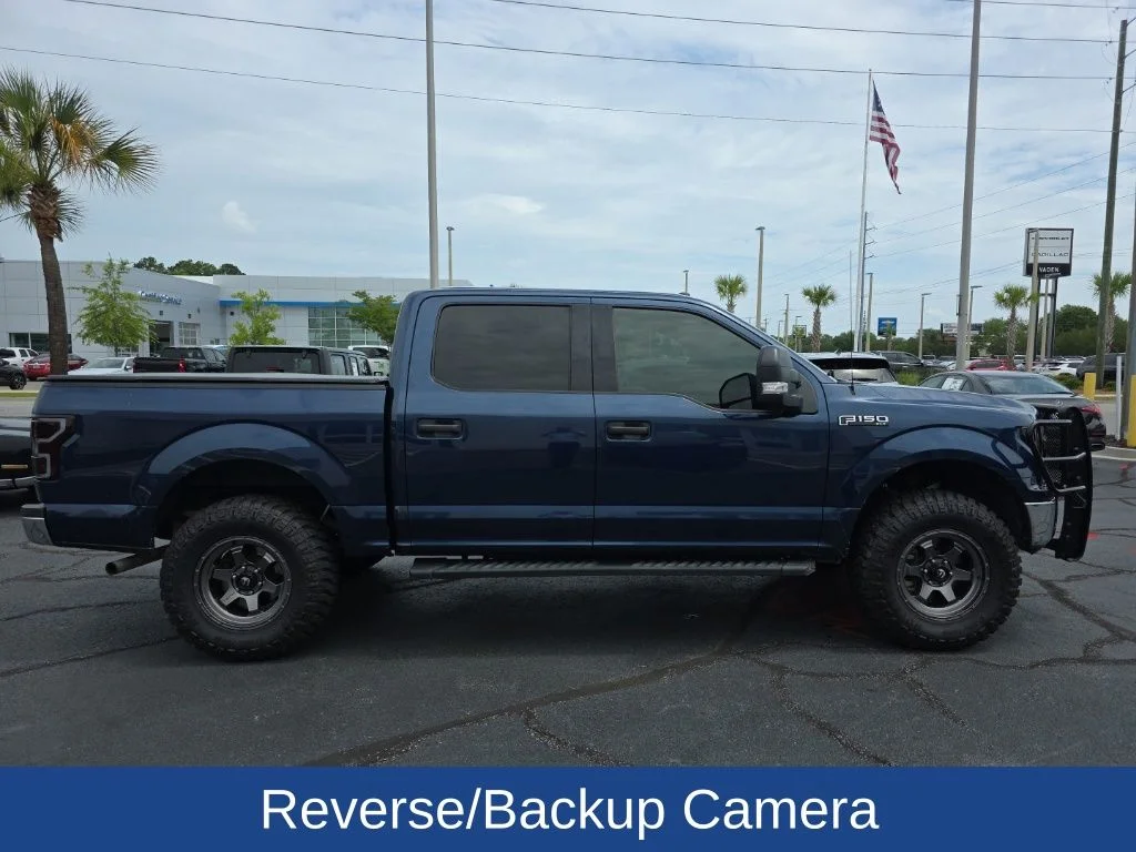 Used 2018 Blue Jeans Metallic Ford XLT image 2