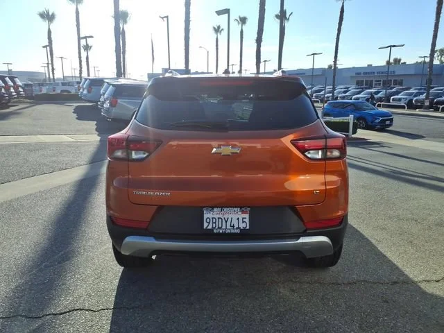 Used 2023 Vivid Orange Metallic Chevrolet LT image 5