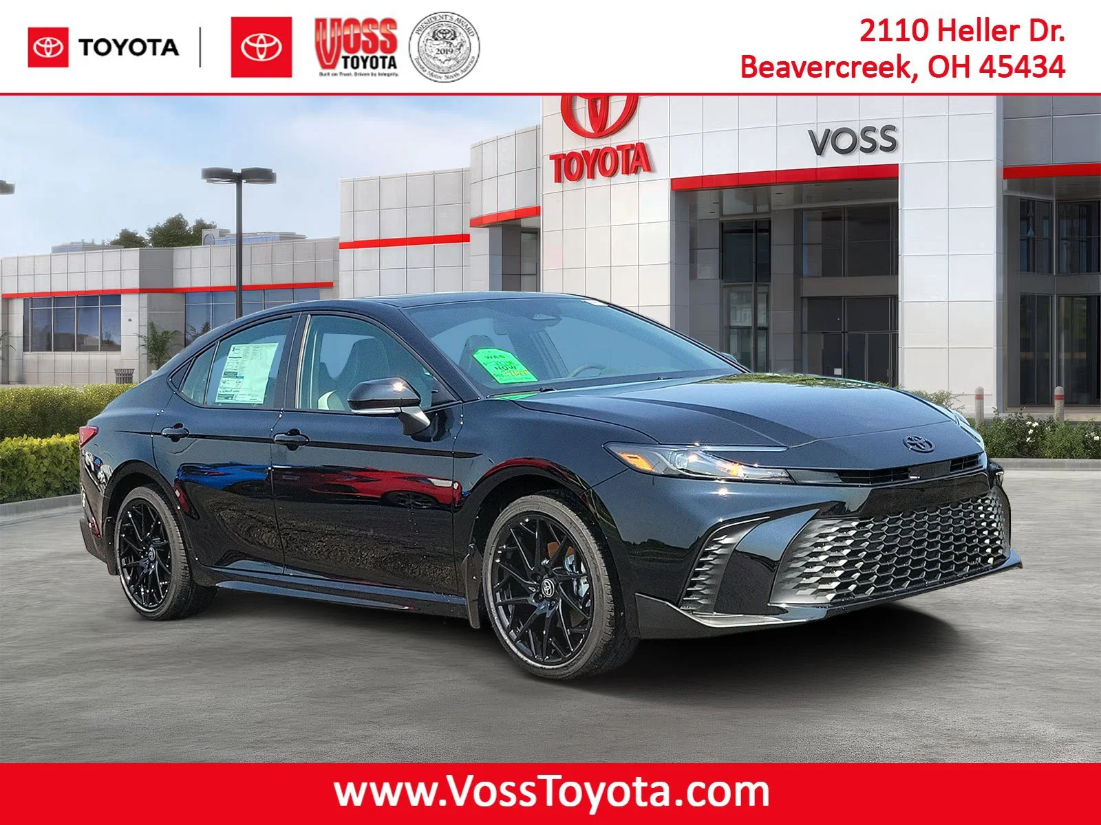 New 2026 Midnight Black Metallic Toyota SE image 1