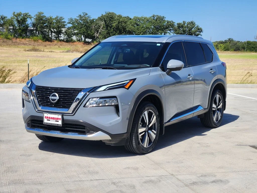 Certified Used 2023 Gray Nissan Platinum image 2