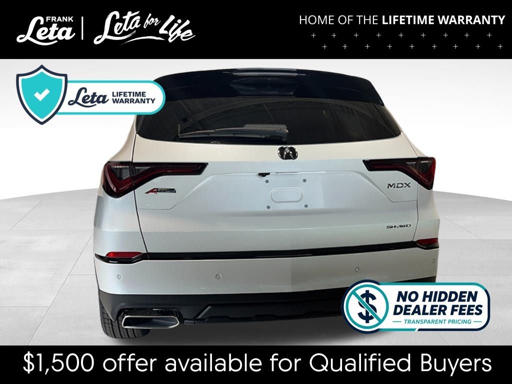 New 2026 Platinum White Pearl Acura w/A-Spec Advance Package image 4