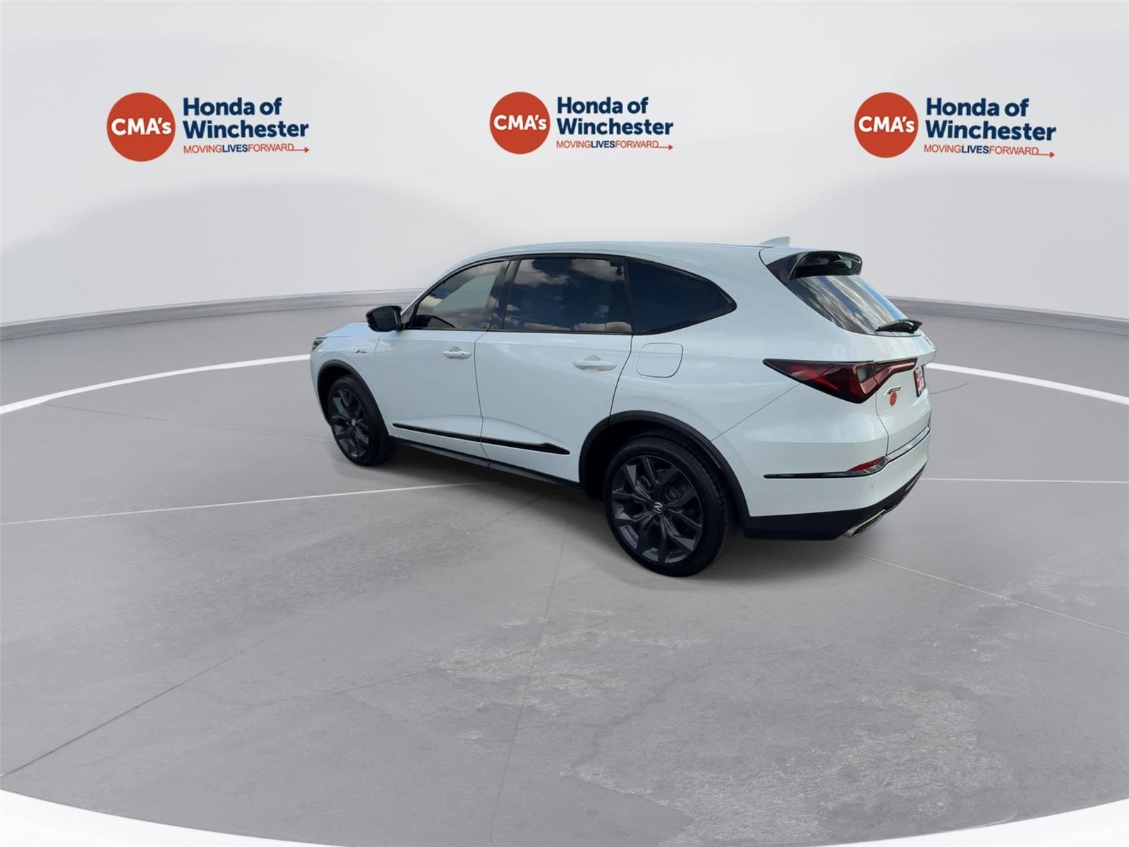 Used 2023 Platinum White Pearl Acura SH-AWD w/A-SPEC image 9