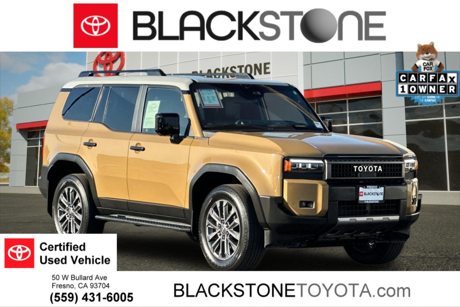 Certified Used 2025 Trail Dust/Gray Scape Toyota Base image 1