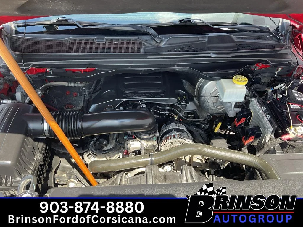 Used 2021 Flame Red Clearcoat Ram Big Horn image 11