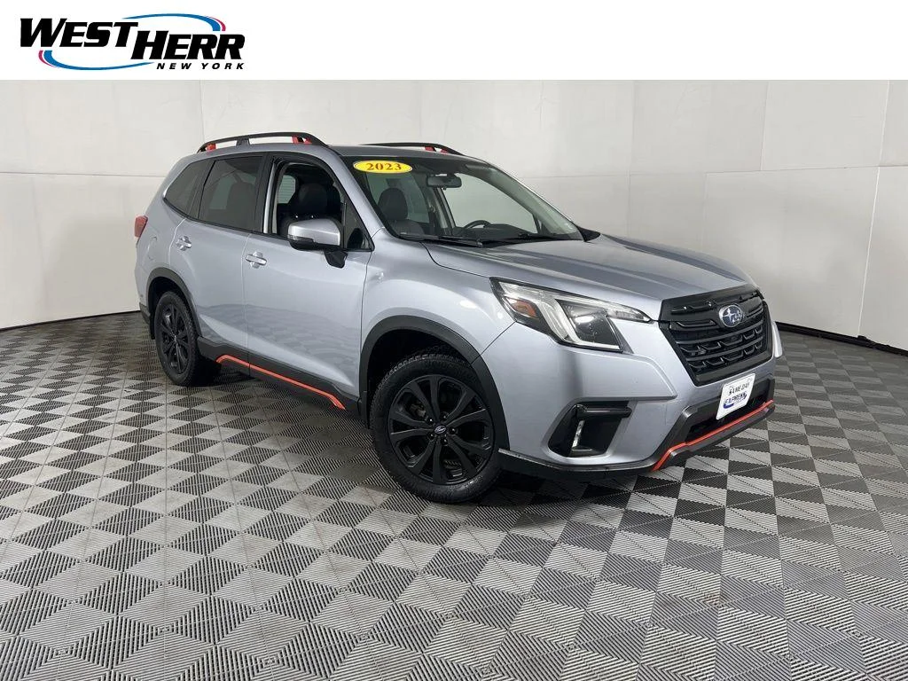 Used 2023 Ice Silver Metallic Subaru Sport image 1