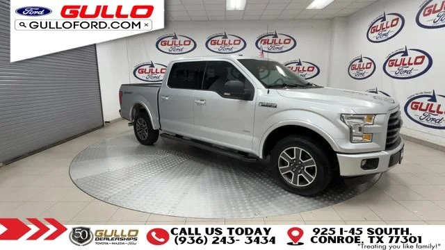 Used 2015 Ingot Silver Ford XLT image 2