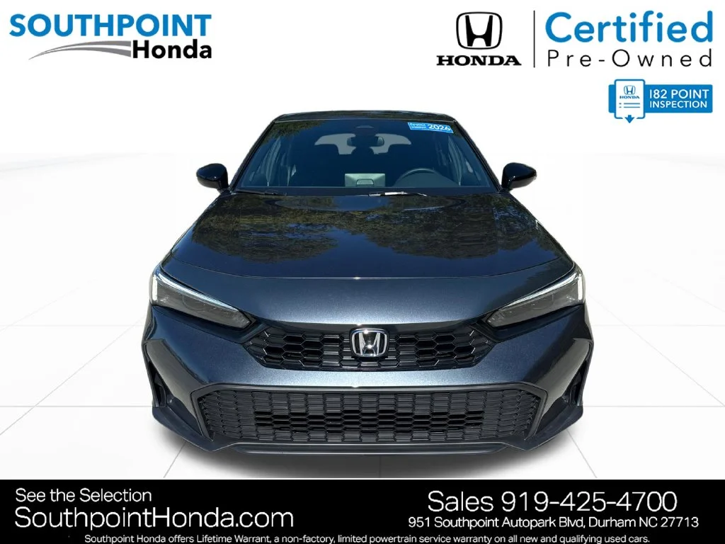 Certified Used 2026 Meteorite Gray Metallic Honda FWD Sport image 2