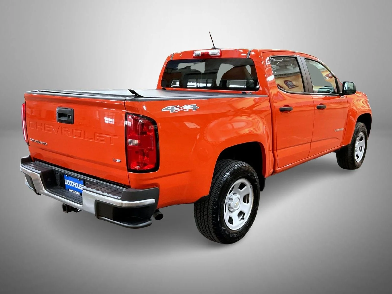 Used 2021 Orange Chevrolet Work Truck image 5