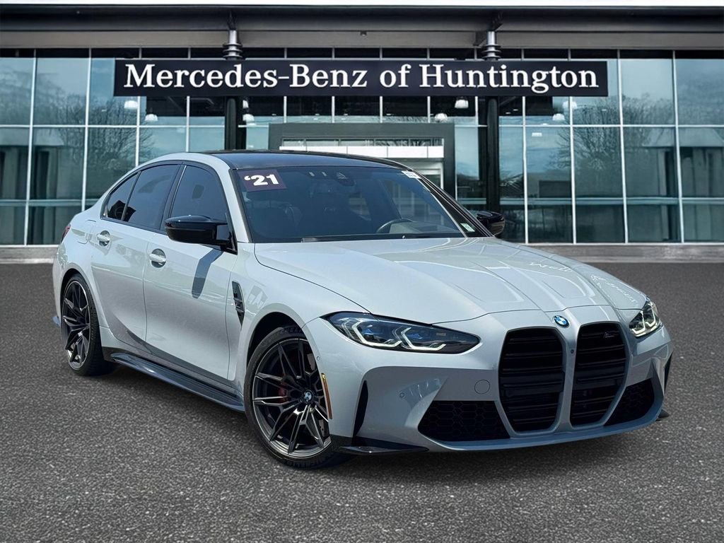 Used 2021 Gray Metallic BMW Competition image 1