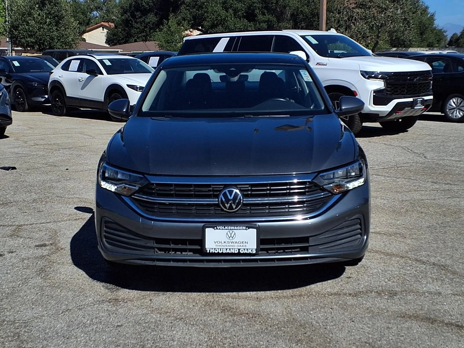 Used 2024 Volkswagen Jetta SE with VIN 3VW7M7BU2RM011875 for sale in Westlake Village, CA
