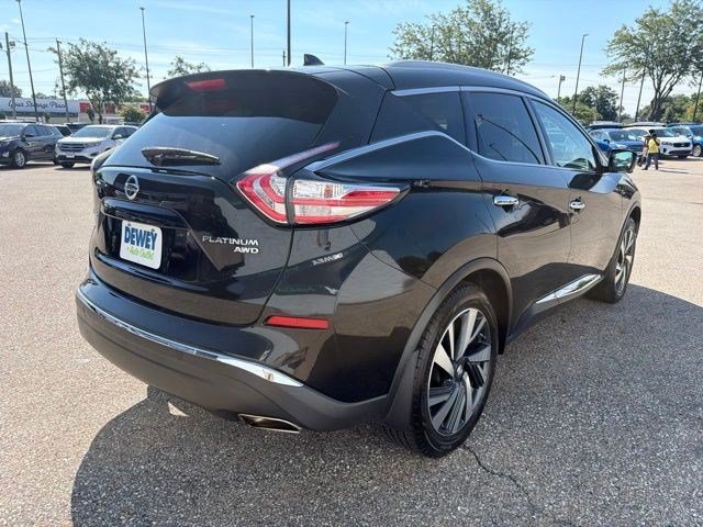 Used 2018 Magnetic Black Metallic Nissan Platinum image 4