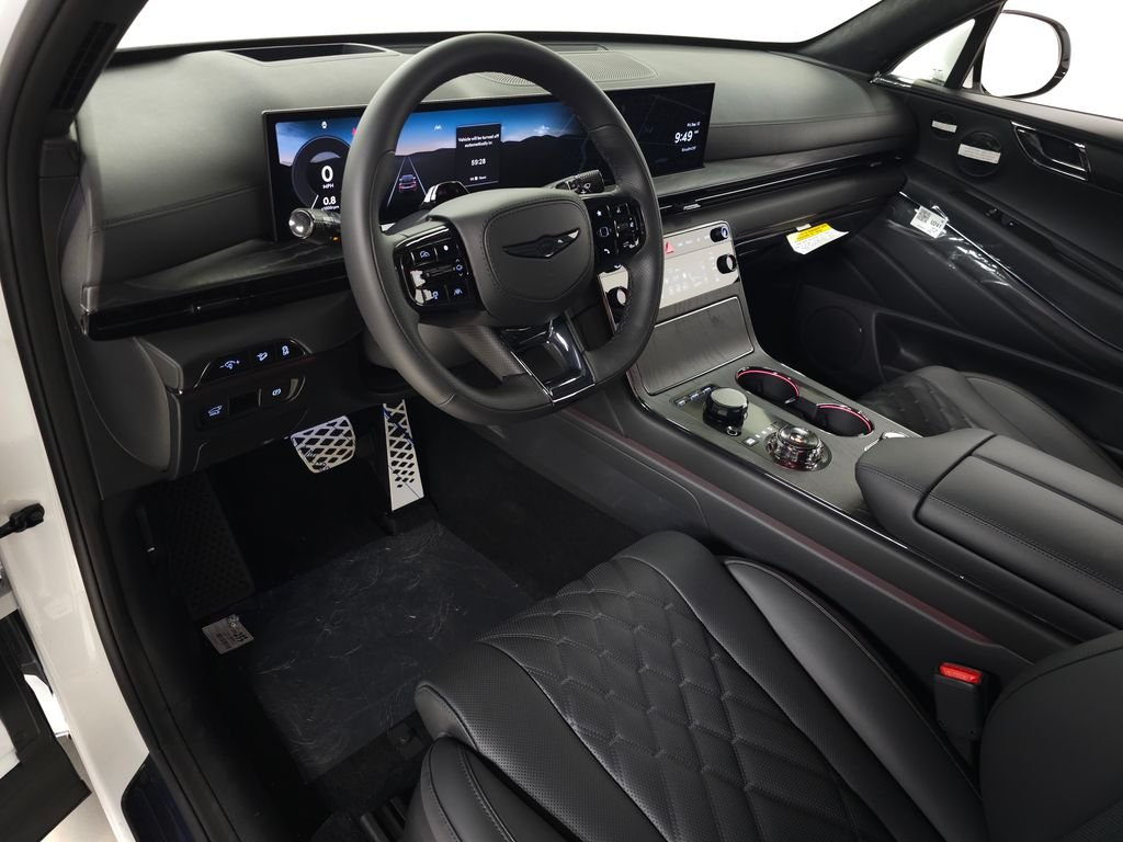 New 2026 White Genesis 3.5T E-SC MHEV PRESTIGE BLACK image 11
