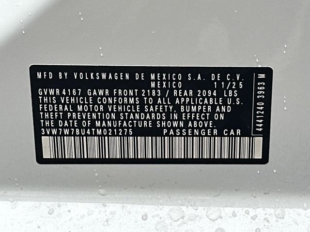 New 2026 White Volkswagen 1.5T SE image 35