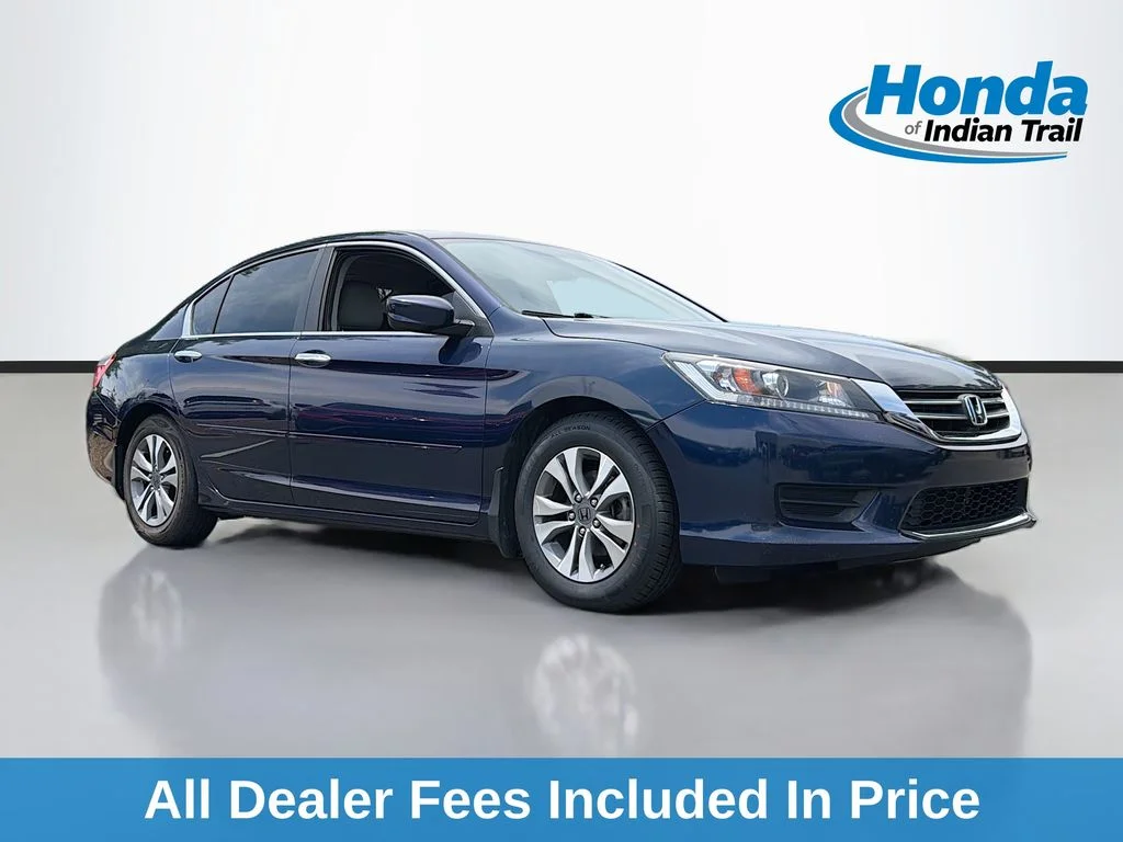 Used 2014 Obsidian Blue Pearl Honda LX image 1