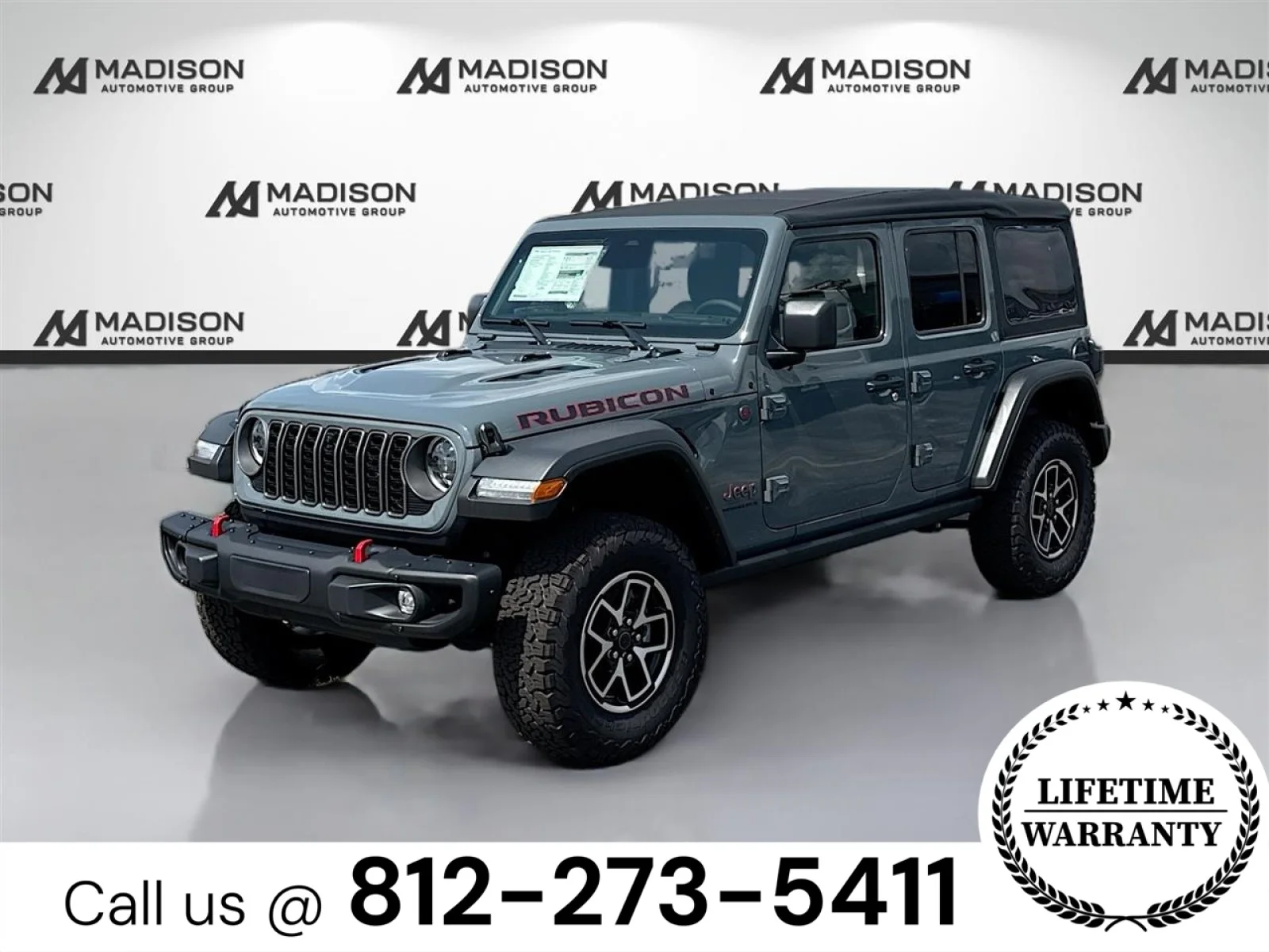 New 2026 Anvil Clearcoat Jeep Rubicon image 1