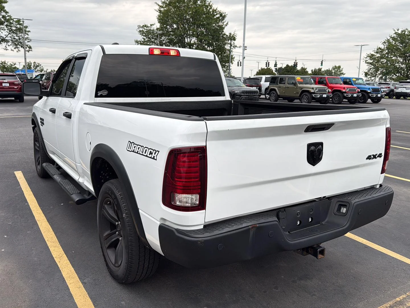 Used 2021 Bright White Clearcoat Ram Warlock image 5