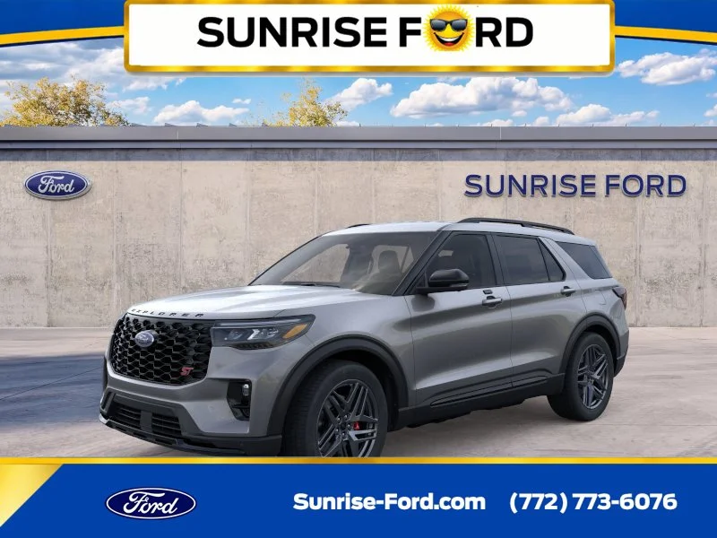 New 2026 Carbonized Gray Metallic Ford ST image 1