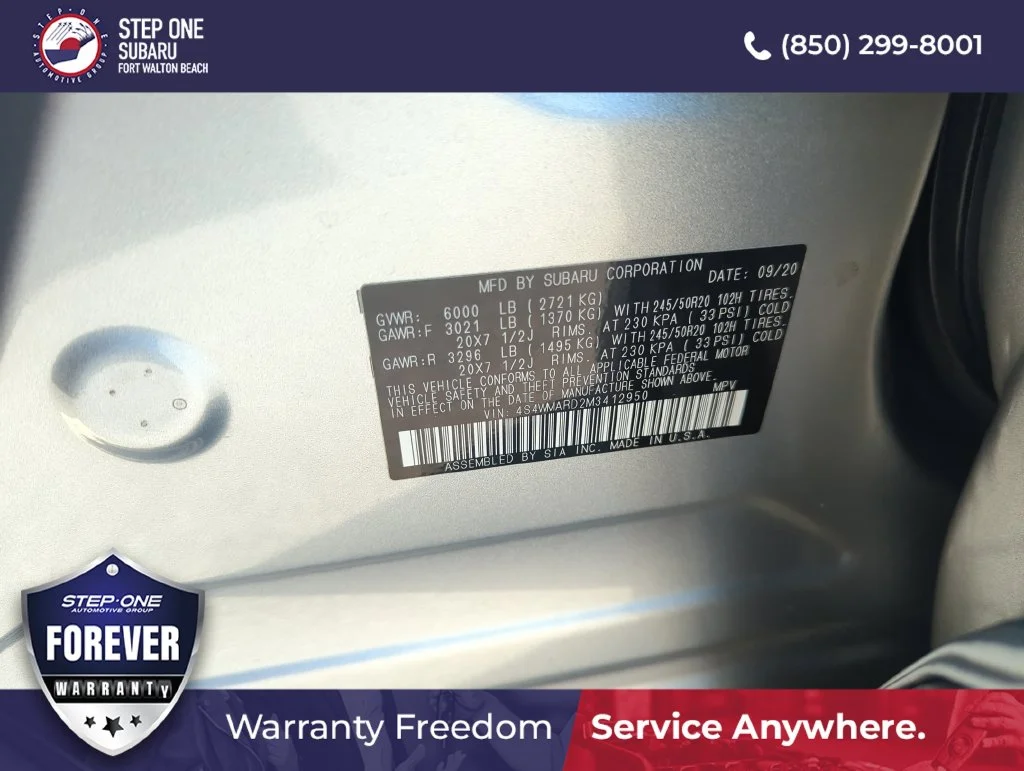 Used 2021 Silver Subaru Touring image 12