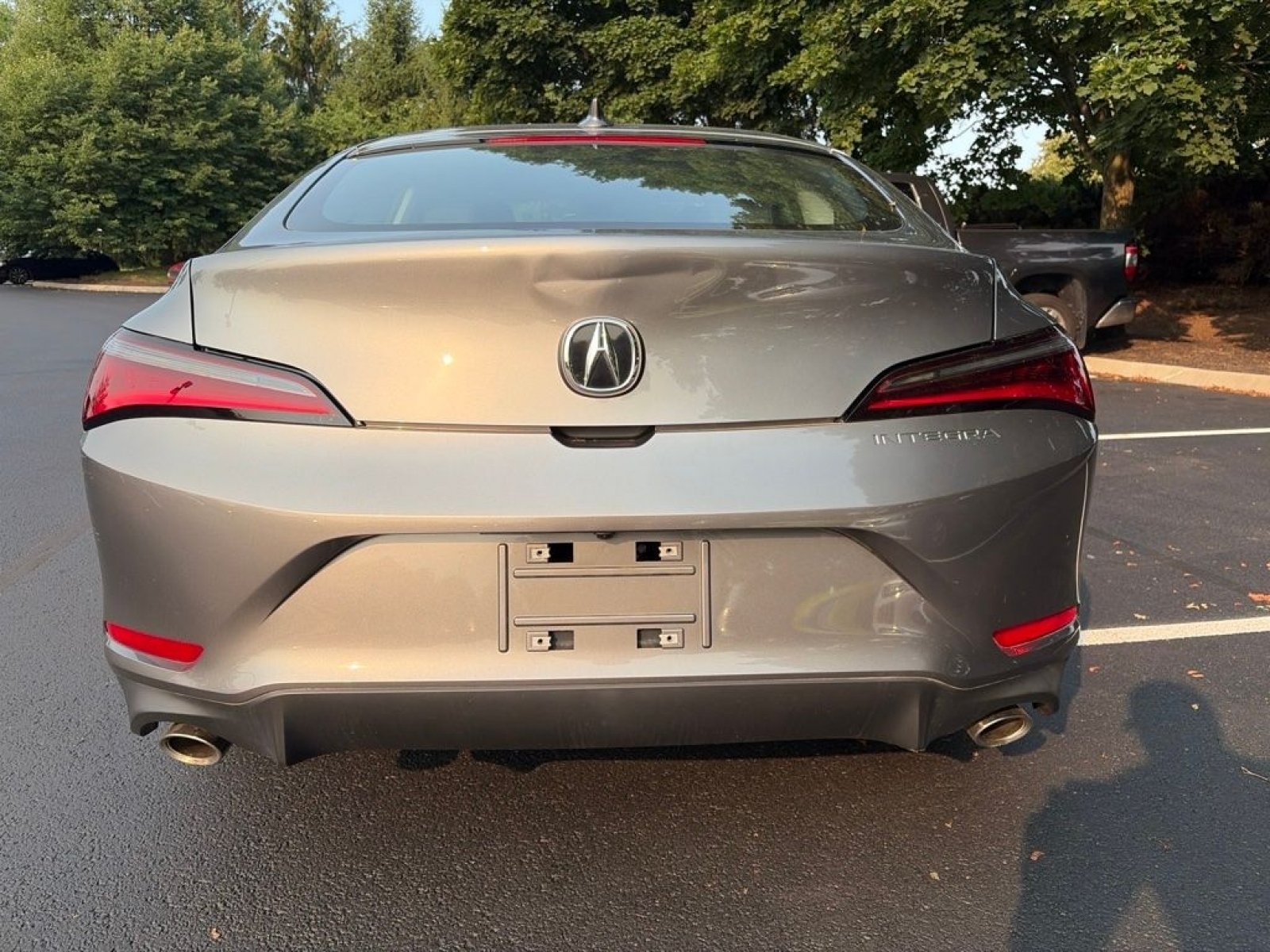 Used 2024 Liquid Carbon Metallic Acura Base image 7
