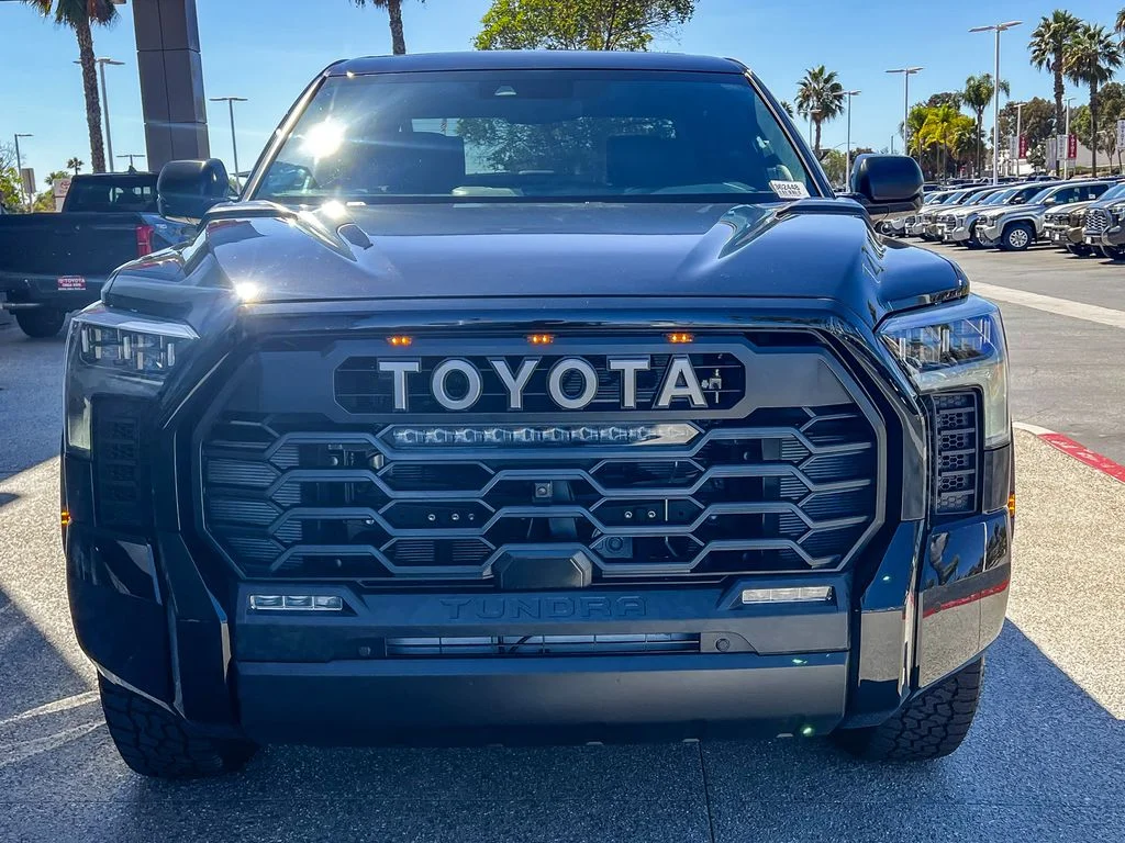 New 2026 Midnight Black Metallic Toyota Tundra TRD Pro image 2
