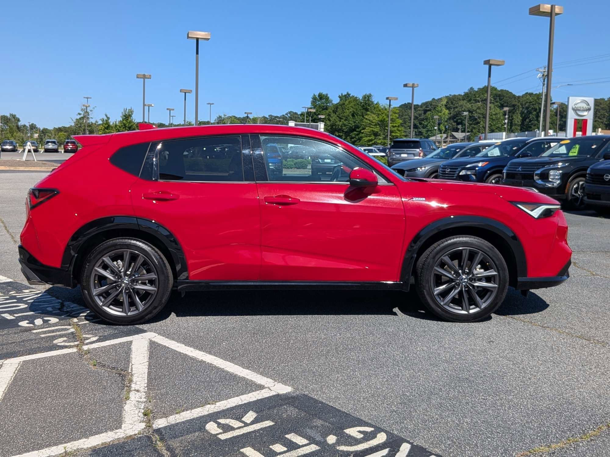 Used 2025 Red Acura A-Spec Package image 2