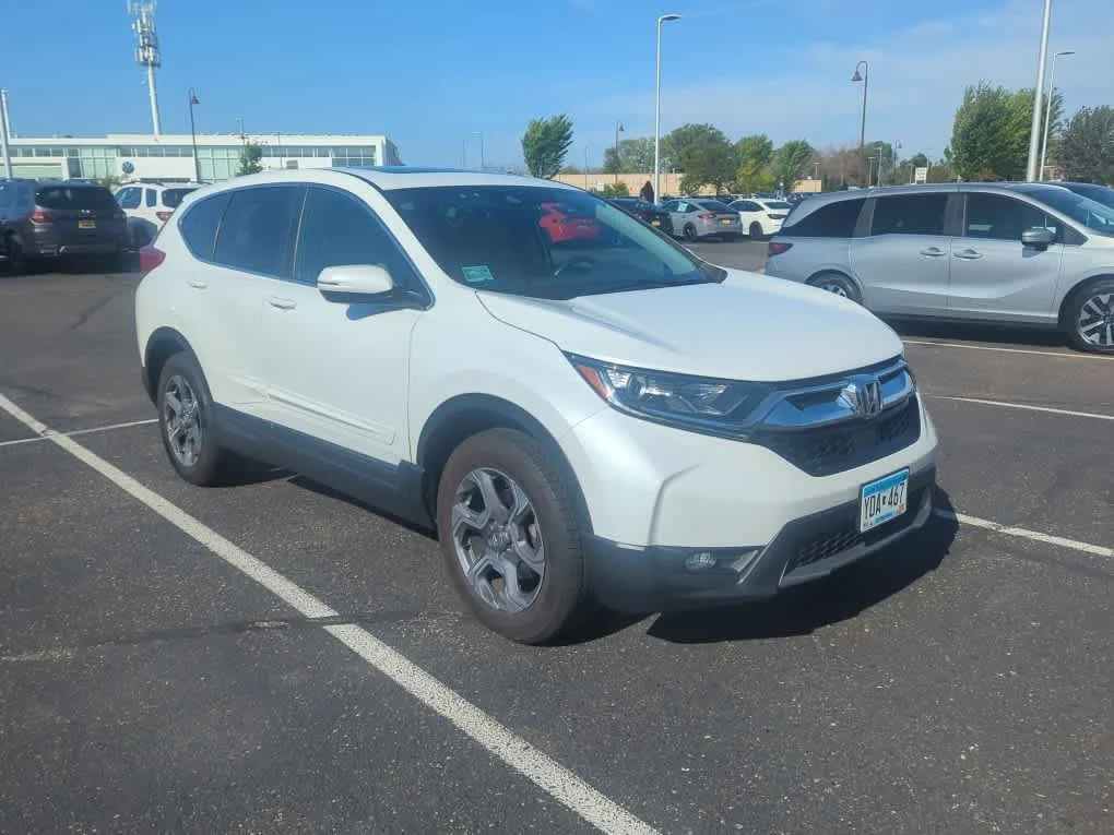 Used 2019 Platinum White Pearl Honda EX-L image 2