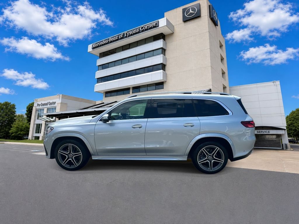 Certified Used 2025 Cirrus Silver Metallic Mercedes-Benz GLS 450 image 8