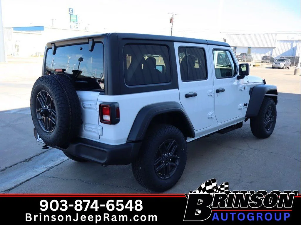 New 2026 Bright White Clearcoat Jeep Sport S image 5