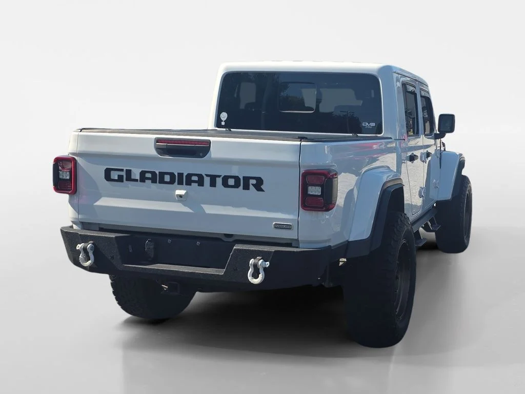 Used 2020 Bright White Clearcoat Jeep Overland image 8