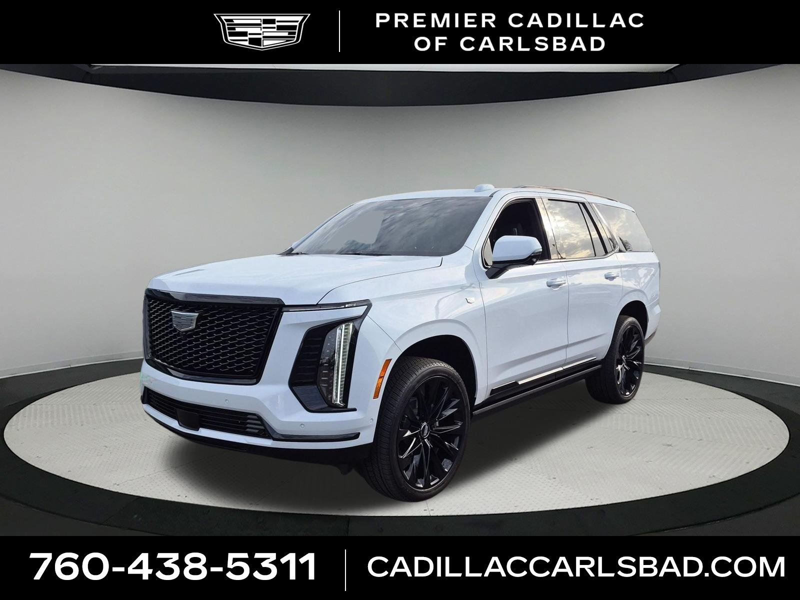 Used 2026 Vibrant White Tricoat Cadillac Platinum Sport image 1