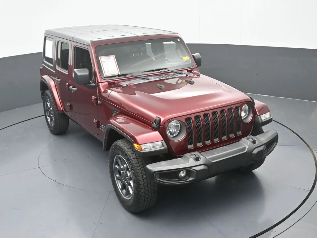 Used 2021 Snazzberry Pearlcoat Jeep Unlimited Sport S image 53