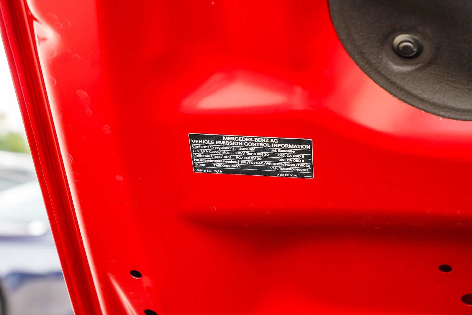 New 2026 MANUFAKTUR Patagonia Red Metallic Mercedes-Benz CLE 300 image 13