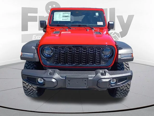 New 2026 Firecracker Red Clear-Coat Exterior Paint Jeep Willys image 2