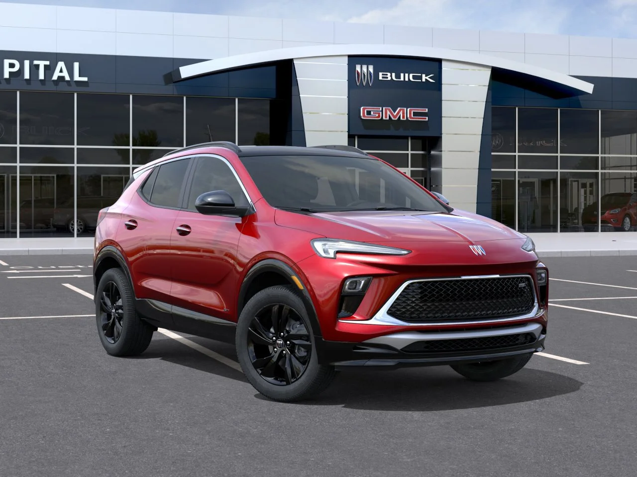 New 2026 Brilliant Red Buick Sport Touring AWD image 7