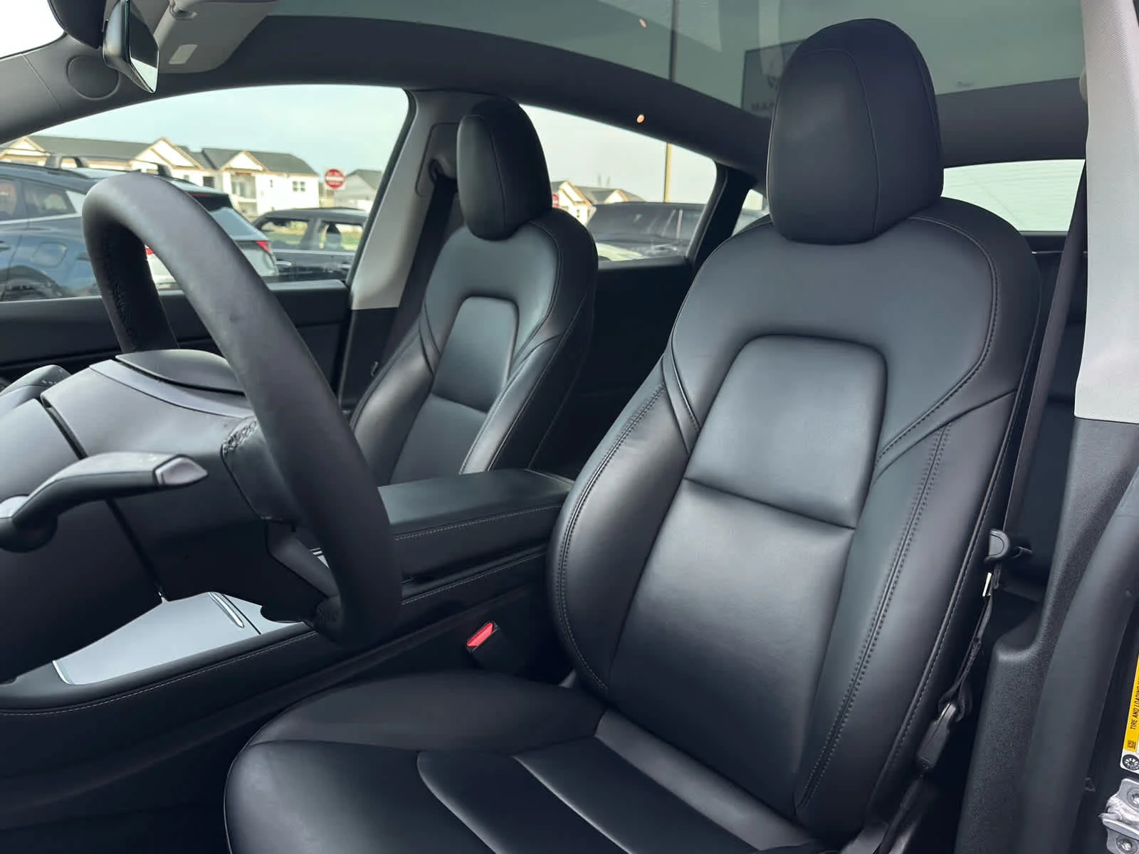 Used 2022 Solid Black Tesla Performance image 7