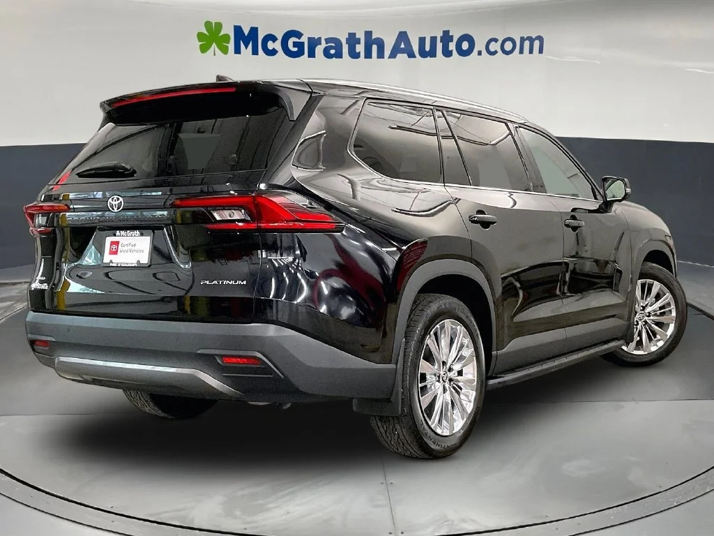 Certified Used 2025 Black Toyota Platinum image 16
