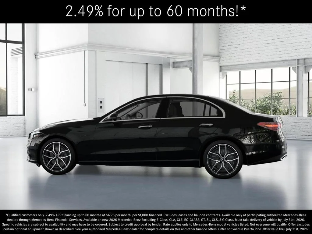 New 2026 Black Mercedes-Benz C 300 image 75