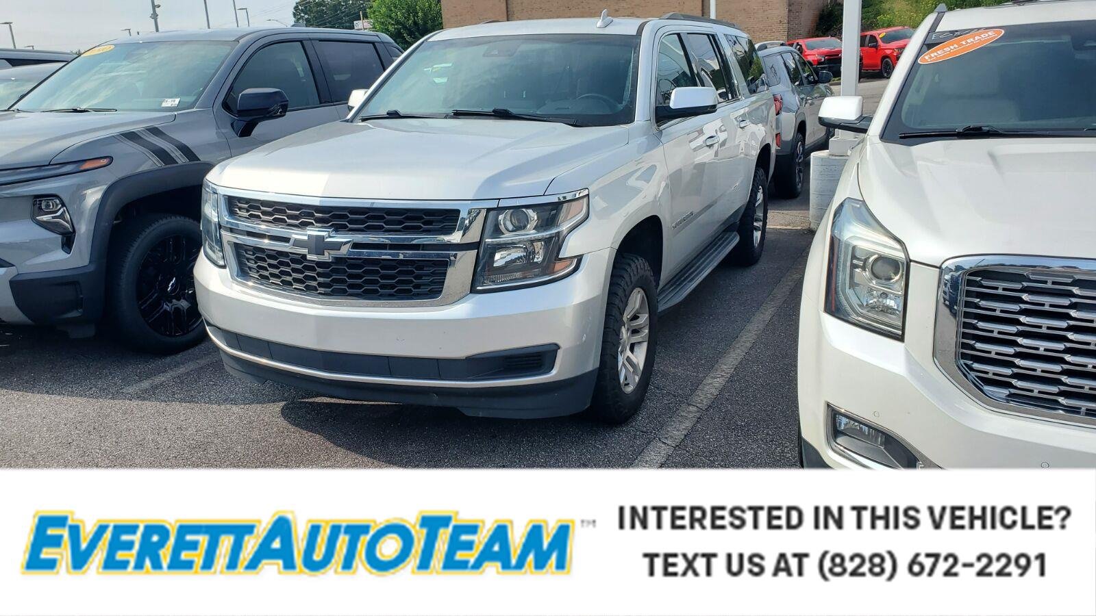 SILVER ICE METALLIC 2018 Chevrolet Suburban SUV / Crossover Four-Wheel Drive 