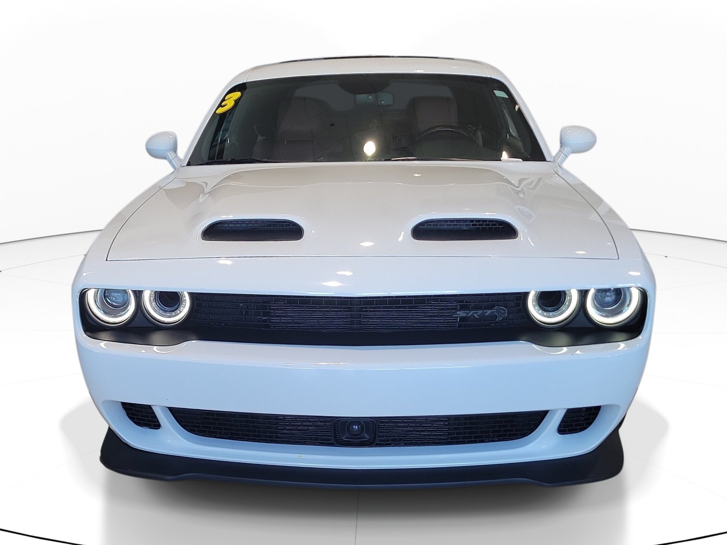 Used 2023 White Knuckle Clearcoat Dodge SRT Hellcat Jailbreak image 2