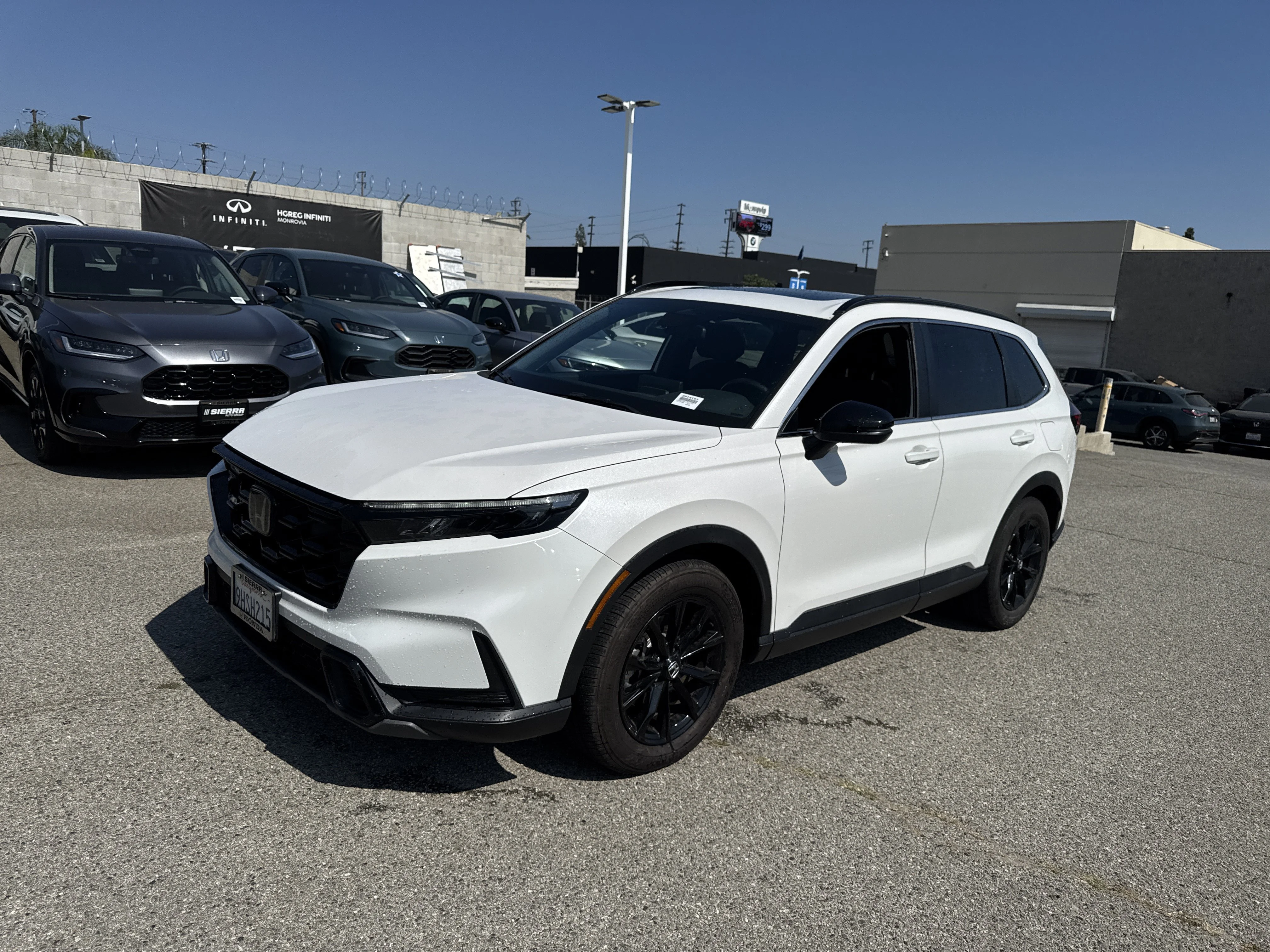 Used 2023 Platinum White Pearl Honda Sport image 7