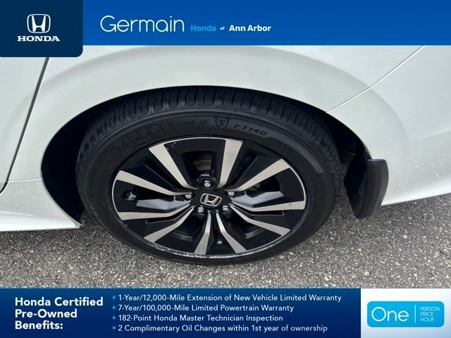 Certified Used 2023 Platinum White Pearl Honda 1.5T 4D EX BD image 12