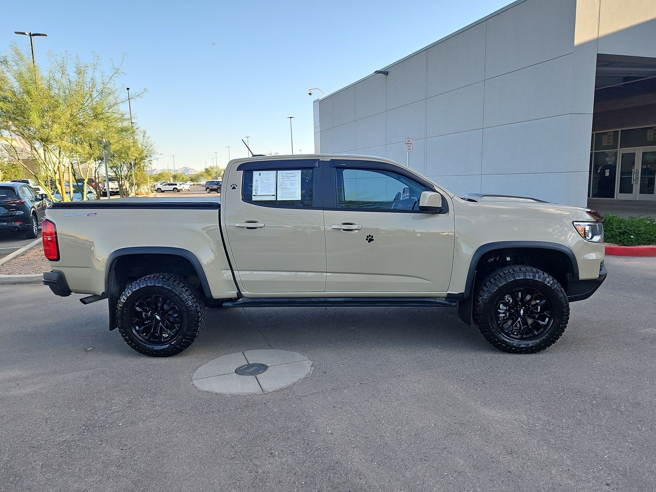 Certified Used 2021 SAND DUNE METALLIC Chevrolet 4WD ZR2 image 6