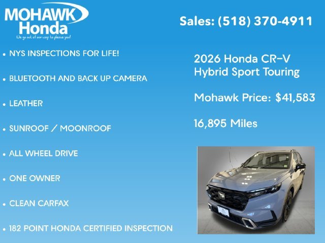 Certified Used 2026 Urban Gray Pearl Honda Sport Touring image 8