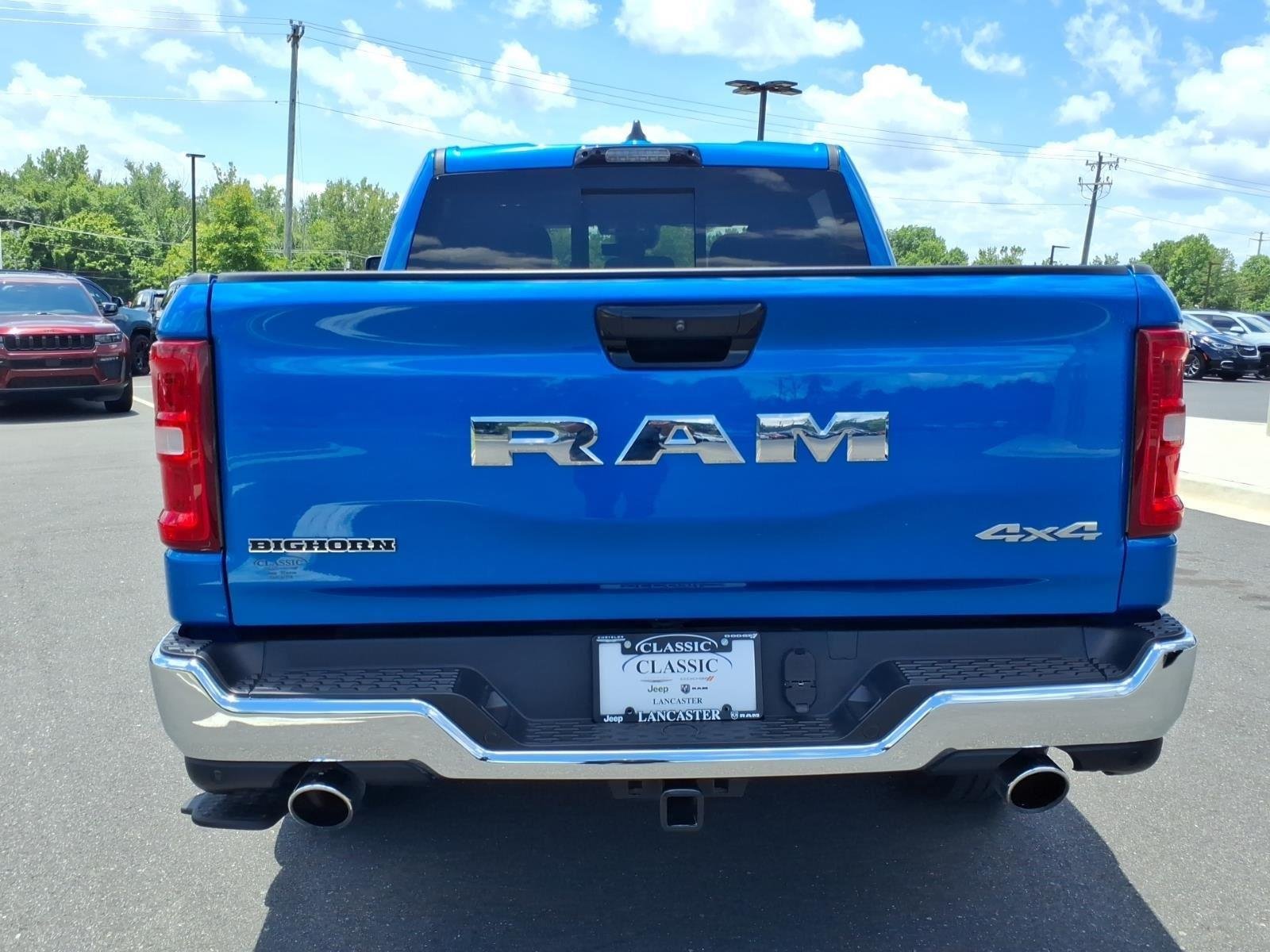 Used 2025 Hydro Blue Pearlcoat Ram Big Horn image 17