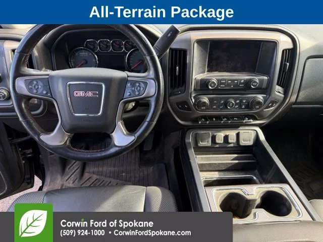 Used 2017 Onyx Black GMC SLT image 3