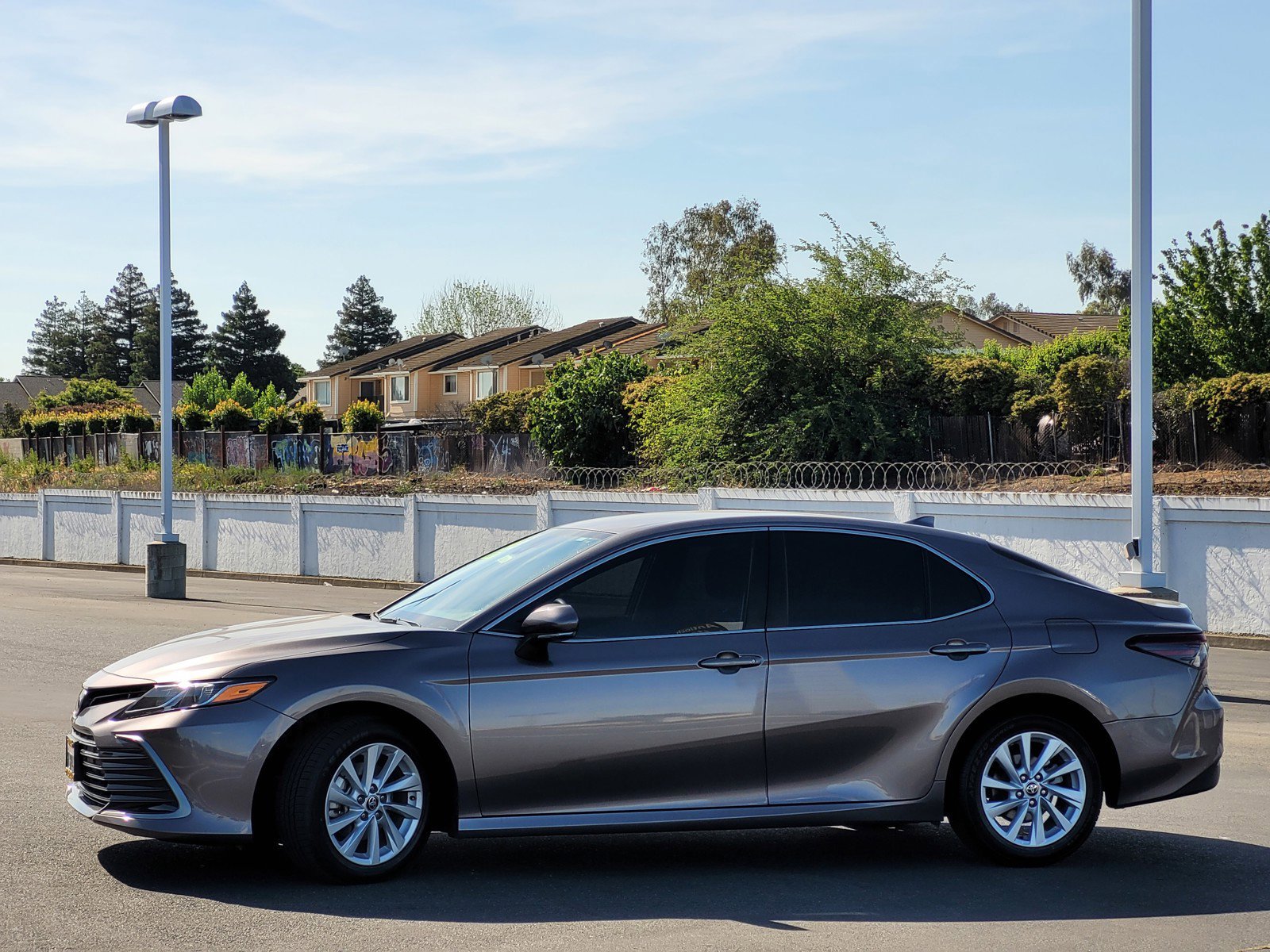 Used 2024 Gray Toyota LE image 7