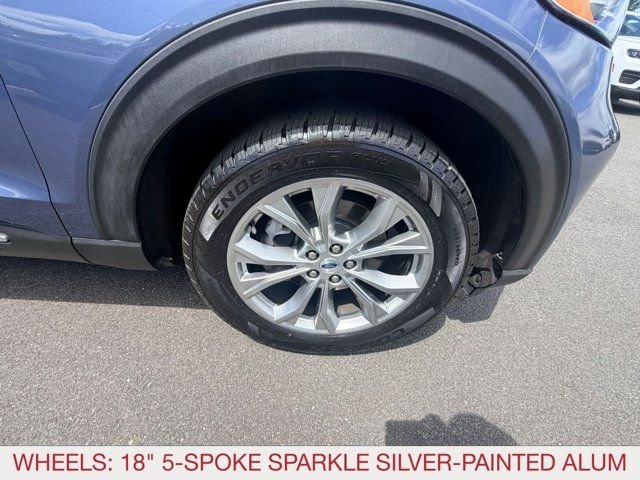 Used 2021 Blue Ford XLT image 8