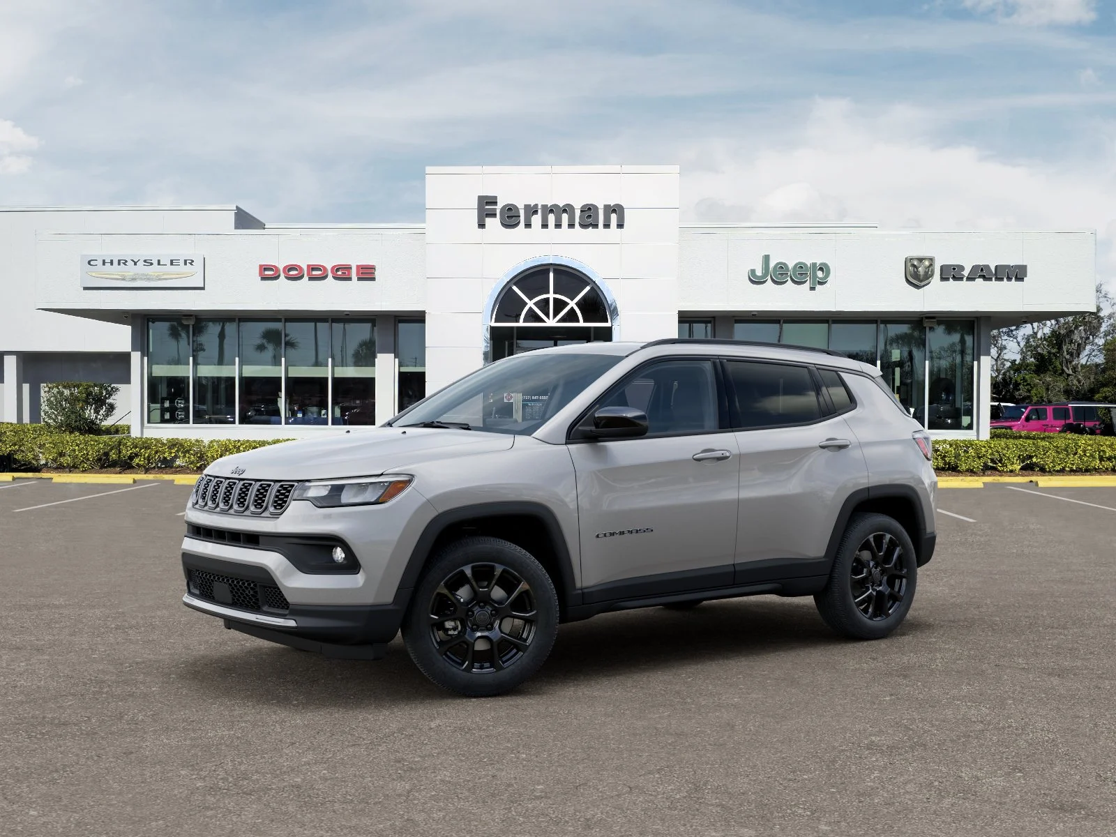 New 2026 Silver Zynith Metallic Clear-Coat Exterior Paint Jeep Latitude image 33