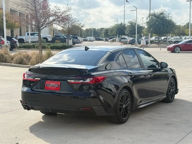 Certified Used 2025 MIDNIGHT BLACK METAL Toyota SE image 6